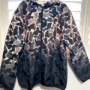 NWT Large Adidas Camo Windbreaker